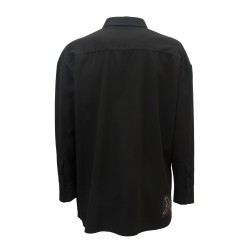 camicia john richmond UOMO BLACK - UMA24113CA HB vista posteriore