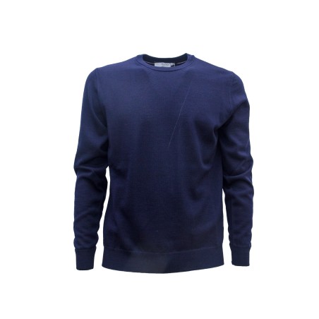 maglioncino masq UOMO BLU 650 - I24-M1000-14-00 vista frontale