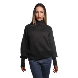 MAGLIONE JIJIL DONNA NERO - JPI23MK401  - 1
