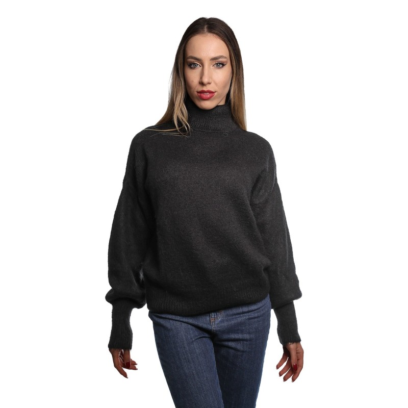 MAGLIONE JIJIL DONNA NERO - JPI23MK401  - 1