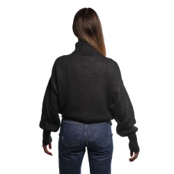 MAGLIONE JIJIL DONNA NERO - JPI23MK401  - 2