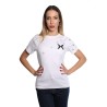 t-shirt john richmond DONNA WHITE - UWA24035TS 1F vista frontale indossata