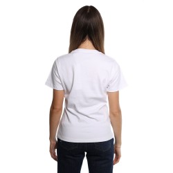 t-shirt john richmond DONNA WHITE - UWA24035TS 1F vista posteriore indossata