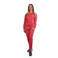 pantalone tuta moschino DONNA BORDEAUX 0195 - V6A6890 - 4413 vista completo frontale