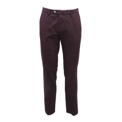 pantalone michael coal UOMO BORDEAUX - MCBRAOMS2500F24C vista frontale