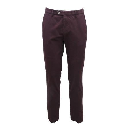 pantalone michael coal UOMO BORDEAUX - MCBRAOMS2500F24C vista frontale