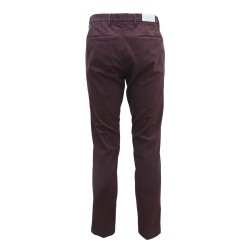 pantalone michael coal UOMO BORDEAUX - MCBRAOMS2500F24C vista posteriore