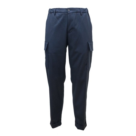 pantalone michael coal UOMO NAVY - MCTHM3616F24 vista frontale