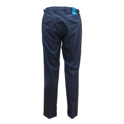 pantalone michael coal UOMO NAVY - MCFR3125F24 vista posteriore