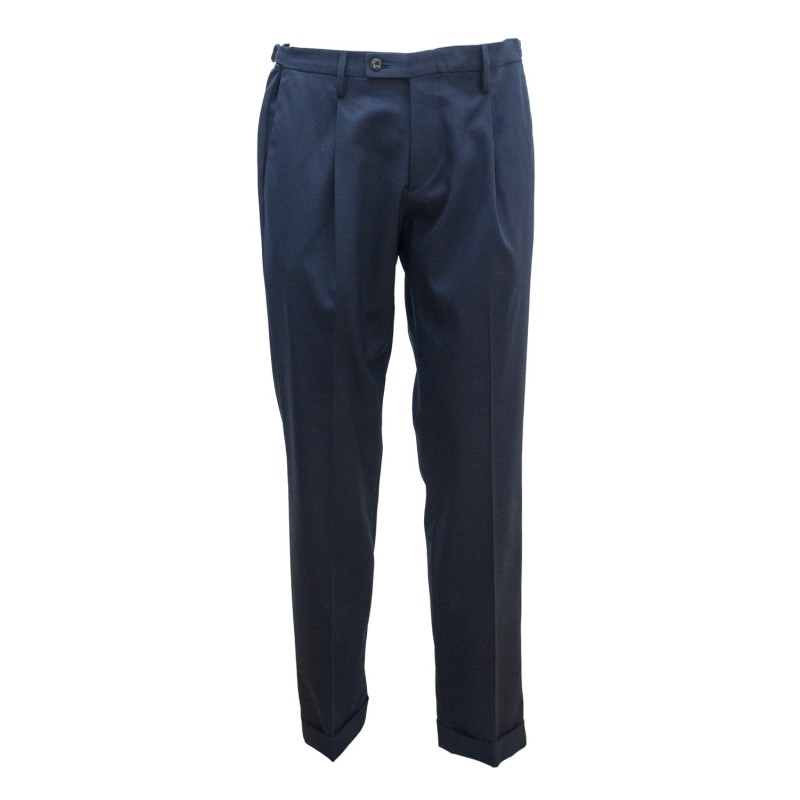 pantalone michael coal UOMO NAVY - MCFR3125F24 vista frontale