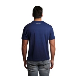 t-shirt save the duck UOMO BLU ELETTRICO 90025 - DT1709M - BESY20 CAIUS vista posteriore