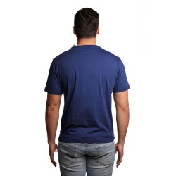 t-shirt save the duck UOMO BLU ELETTRICO 90025 - DT1194M - BESY20 ADELMAR vista posteriore