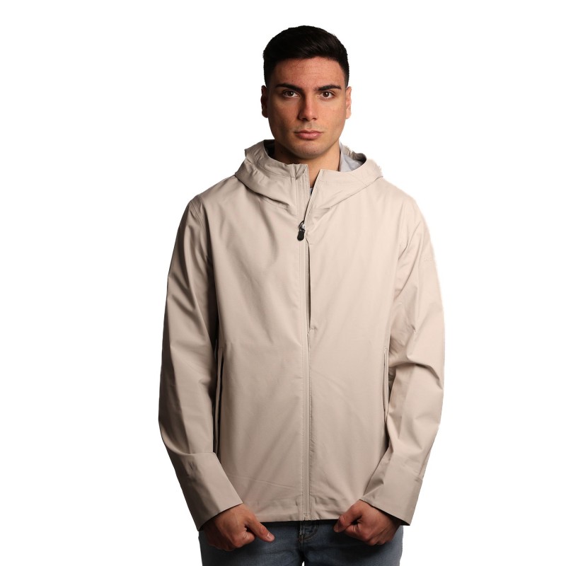 giubbino save the duck UOMO BEIGE 40019 - D31531M - GRIN20 JARI vista frontale