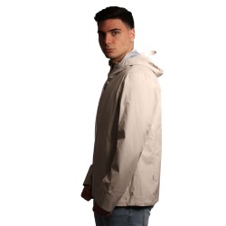 giubbino save the duck UOMO BEIGE 40019 - D31531M - GRIN20 JARI vista laterale