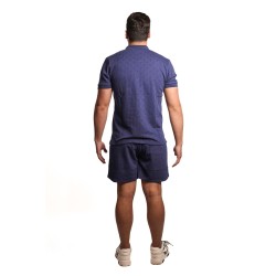 pantaloncino moschino UOMO BLU 0289 - V3A6704 - 9317 vista completo posteriore