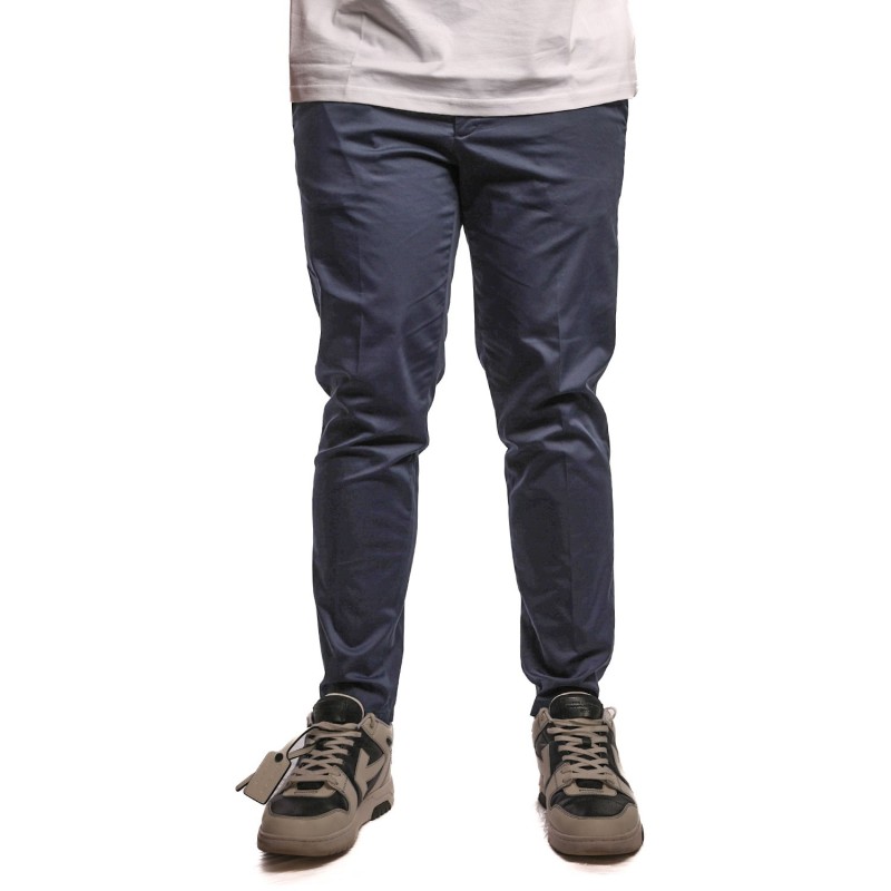 pantalone michael coal UOMO BLU - MCBRAPLS2564S25C vista frontale