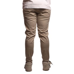 pantalone michael coal UOMO BEIGE CHIARO SABBIA - MCBRAPLS2564S25C vista posteriore