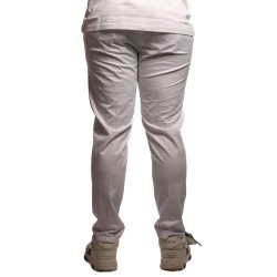 pantalone michael coal UOMO BIANCO - MCBRAPLS2564S25C vista posteriore