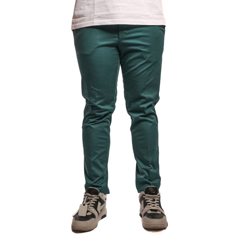 pantalone michael coal UOMO VERDE SMERALDO - MCBRAPLS2564S25C vista frontale