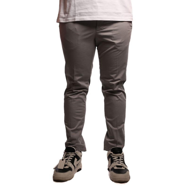 pantalone michael coal UOMO GRIGIO CHIARO GHIACCIO - MCBRAPLS2564S25C vista frontale