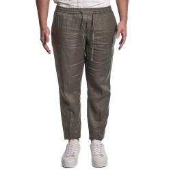 pantalone michael coal UOMO VERDE MILITARE - MCADA3783S25 vista frontale