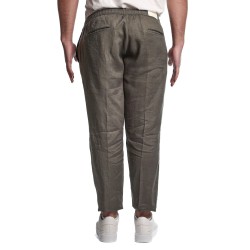 pantalone michael coal UOMO VERDE MILITARE - MCADA3783S25 vista posteriore