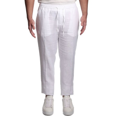 pantalone michael coal UOMO BIANCO - MCADA3783S25 vista frontale