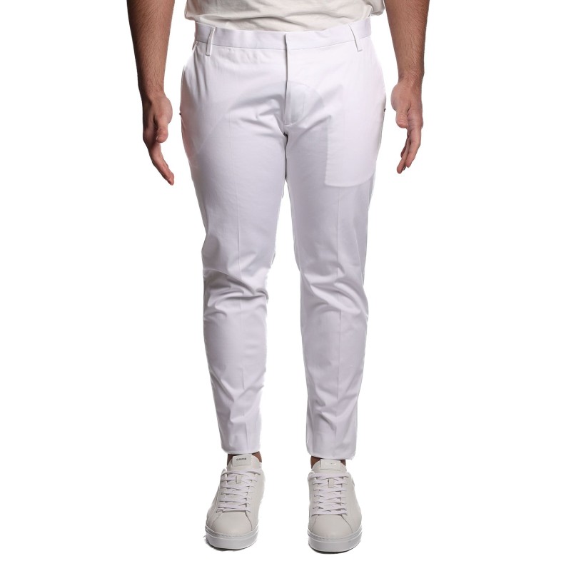pantalone entre amis UOMO BIANCO 1000 - P258188/2436 vista frontale