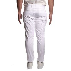 pantalone entre amis UOMO BIANCO 1000 - P258188/2436 vista posteriore