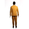 abito bharnaba philosophy UOMO SENAPE - LOTO - ABS802 vista posteriore