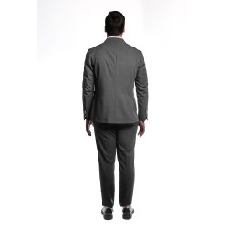 abito bharnaba philosophy UOMO NERO - LOTO - ABS837 vista posteriore