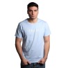 t-shirt polo ralph lauren UOMO AZZURRA BLUE - 714899613018 vista frontale