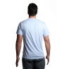 t-shirt polo ralph lauren UOMO AZZURRA BLUE - 714899613018 vista posteriore