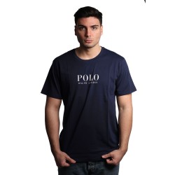 t-shirt polo ralph lauren UOMO NAVY - 714899613003 vista frontale
