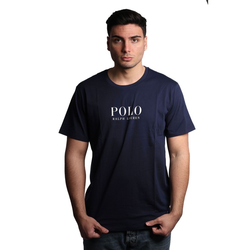 t-shirt polo ralph lauren UOMO NAVY - 714899613003 vista frontale