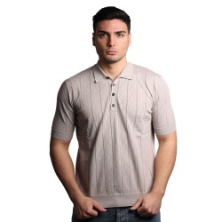 polo masq UOMO TORTORA 250 - M5425-3039 vista frontale