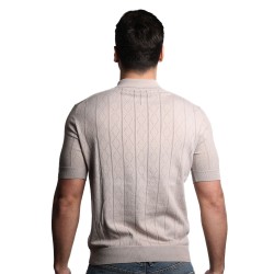 polo masq UOMO TORTORA 250 - M5425-3039 vista posteriore