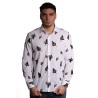 camicia alessandro lamura UOMO BIANCA 1 - SAM870 vista frontale