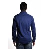 camicia alessandro lamura UOMO BLU 6 - ADAM01 vista posteriore