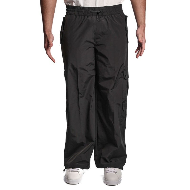 pantalone john richmond UOMO BLACK - UMP25065PA HB vista frontale