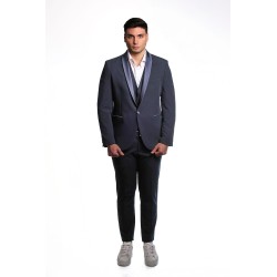 smoking bharnaba philosophy UOMO BLU - LOTORASO - AB2123P vista frontale