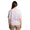 t-shirt jijil DONNA BIANCA 1463 IRIS CORALLO/GIALLO - JPE25TS228 vista posteriore