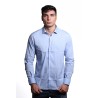 camicia alessandro lamuraUOMO AZZURRA 2 - ADAM01 vista frontale
