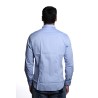 camicia alessandro lamuraUOMO AZZURRA 2 - ADAM01 vista posteriore