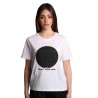 t-shirt jijil DONNA 0088 BIANCA E NERA - JPE25TS032 vista frontale
