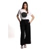 t-shirt jijil DONNA 0088 BIANCA E NERA - JPE25TS032 vista completo frontale