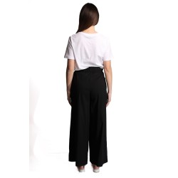 t-shirt jijil DONNA 0088 BIANCA E NERA - JPE25TS032 vista completo posteriore