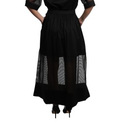 gonna jijil DONNA 0002 NERA - JPE25GO263 vista posteriore