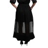 gonna jijil DONNA 0002 NERA - JPE25GO263 vista posteriore