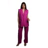 pantalone jijil DONNA VIOLA 1270 ORCHIDEA - JPE24PA201 vista completo frontale